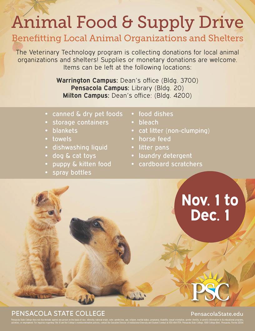 decorative image of animal-drive , Animal Food & Supply Drive 2018-10-04 13:52:02