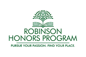 decorative image of Robinson-logo , Robinson Honor Program 2023-01-24 14:11:14
