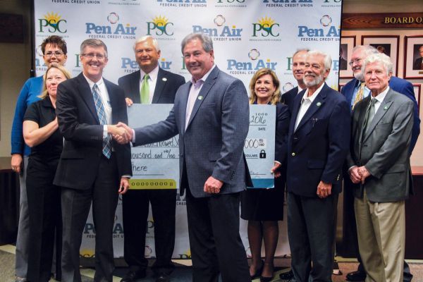 1130 PenAir 4 decorative image of 1130-PenAir-4 , Pen Air Gifts $100K to Pensacola State College for Scholarships 2017-02-08 15:24:25