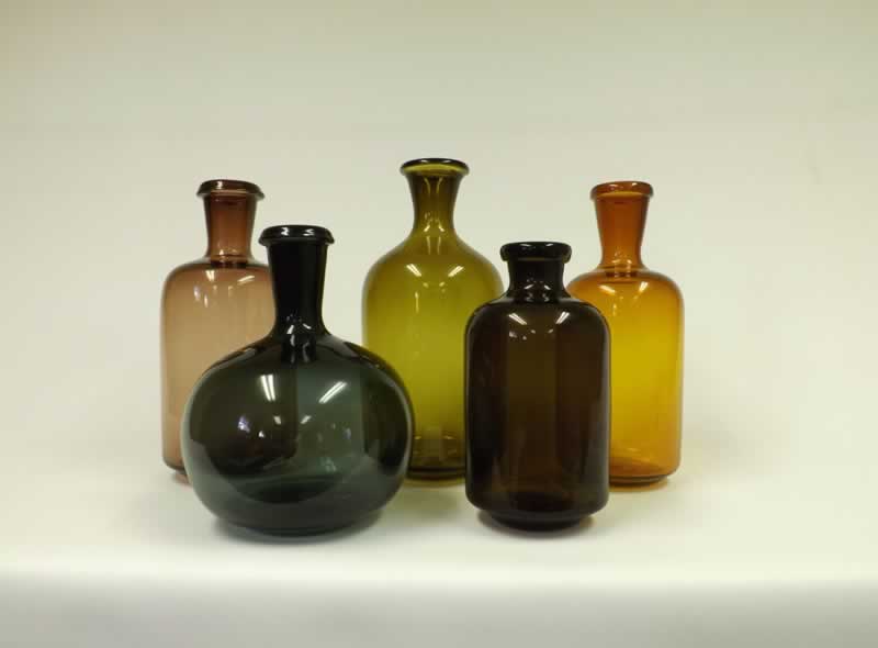 0510-johnshoemaker_apothecarybottles decorative image of 0510-JohnShoemaker_ApothecaryBottles_s8p6yc , “Some Like It Hot” Glassworks Exhibit at PSC Switzer Gallery Runs May 23 – July 21 2017-01-17 14:24:07