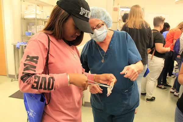 decorative image of Health-fair1_atgm8e , PSC health and career fair attracts more than 500 high school students 2017-01-17 14:09:54