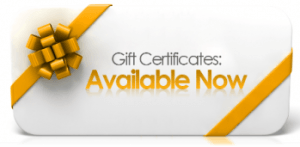 Gift certificates available 