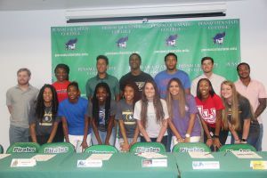 0425 PB Athletic signings 2 decorative image of 0425-PB-Athletic-signings-2 , 15 PSC student-athletes ink deals 2017-04-25 10:57:02