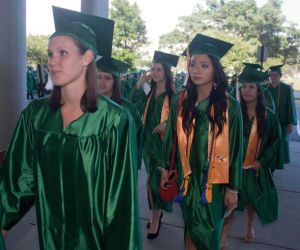0504 Previous PSCGrad_lineup 2 decorative image of 0504-Previous-PSCGrad_lineup-2 , Pensacola State prepares for spring graduations, nurses pinning 2017-05-04 12:08:57