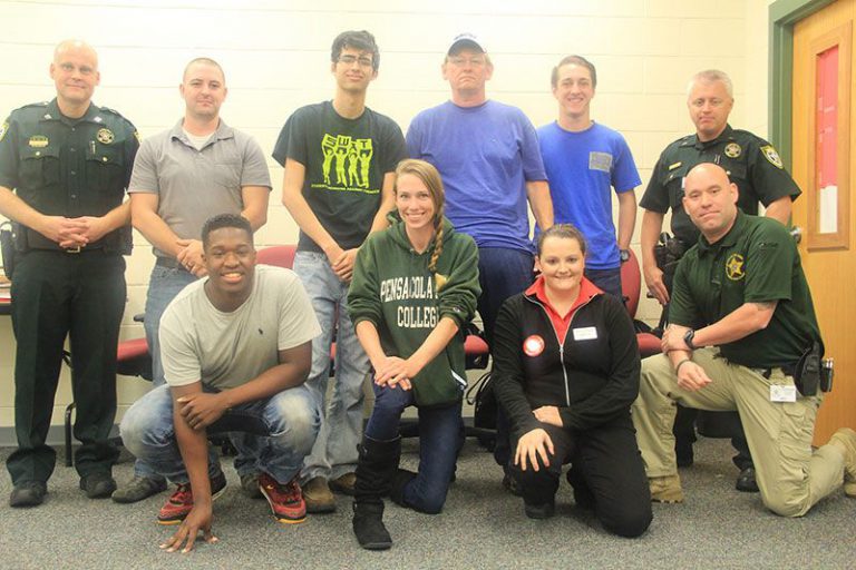 decorative image of Police-Operations-class , Pensacola State students experience real-life law enforcement scenarios 2017-04-04 08:47:53