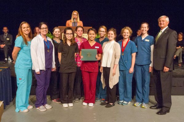 0501 2_VolServGroup_DentalHygienists 2 decorative image of 0501-2_VolServGroup_DentalHygienists-2 , PSC Presents 130 Student Excellence Awards 2017-05-01 13:04:20