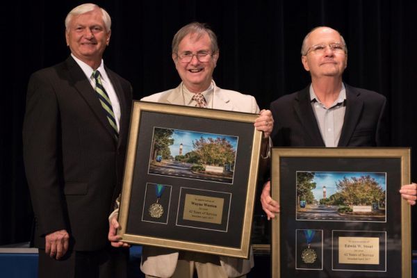 0516 Pirate Briefs 3b MeadowsWootenStout decorative image of 0516-Pirate-Briefs-3b-MeadowsWootenStout , PSC Honors 97 Employees with Service Awards 2017-05-16 10:13:02