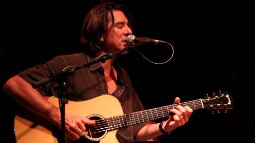 Mike Cooley_concert decorative image of Mike-Cooley_concert , Southern rock guitarist Mike Cooley  in solo concert at Pensacola State Dec. 2 2017-11-21 13:14:09