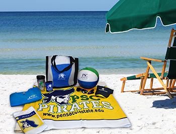 two chairs and umbrella on white sand beach decorative image of PB-Pirate-beach-giveaway-1 , 2018-09-25 10:08:50