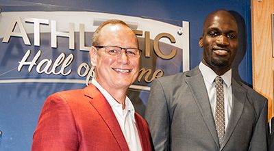 marlinanthony decorative image of marlinanthony , PSC Athletics Hall of Famers turn out for 2019 Pirate Experience 2019-09-11 12:00:44