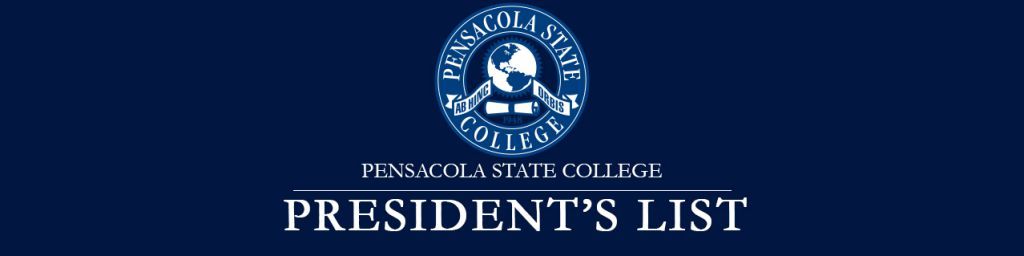 Spring 2023 President’s List Pensacola State College