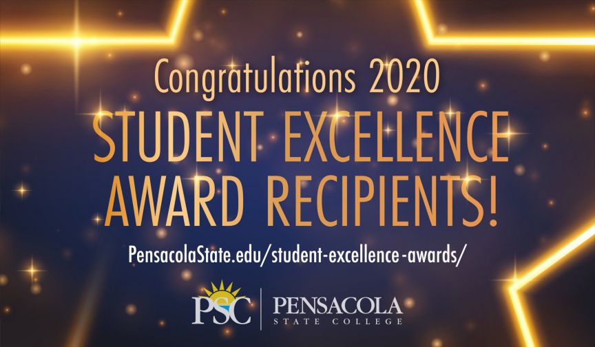 decorative image of studentexcellencecongrats , More than 200 Pensacola State College students earn ‘Excellence’ awards 2020-05-01 10:25:31
