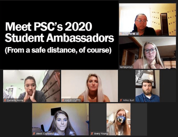 decorative image of download , PSC Student Ambassadors stay active in campus life 2020-09-28 10:29:40