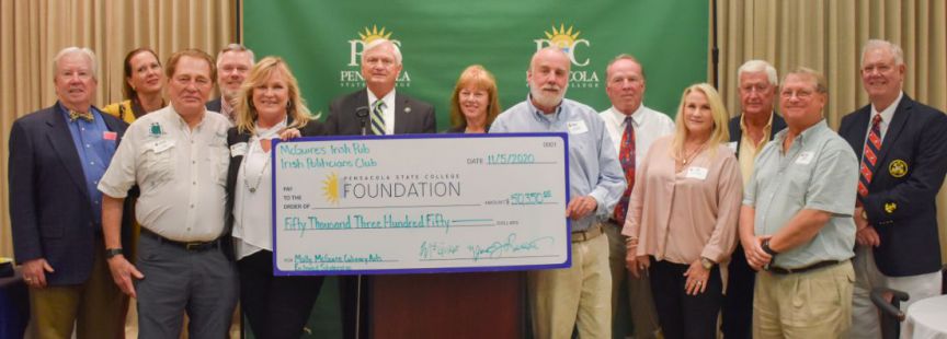 McGuires2020check decorative image of McGuires2020check , Molly McGuire Endowed Scholarship grows by $50,000 after McGuire’s/IPC donation 2020-11-13 08:42:39