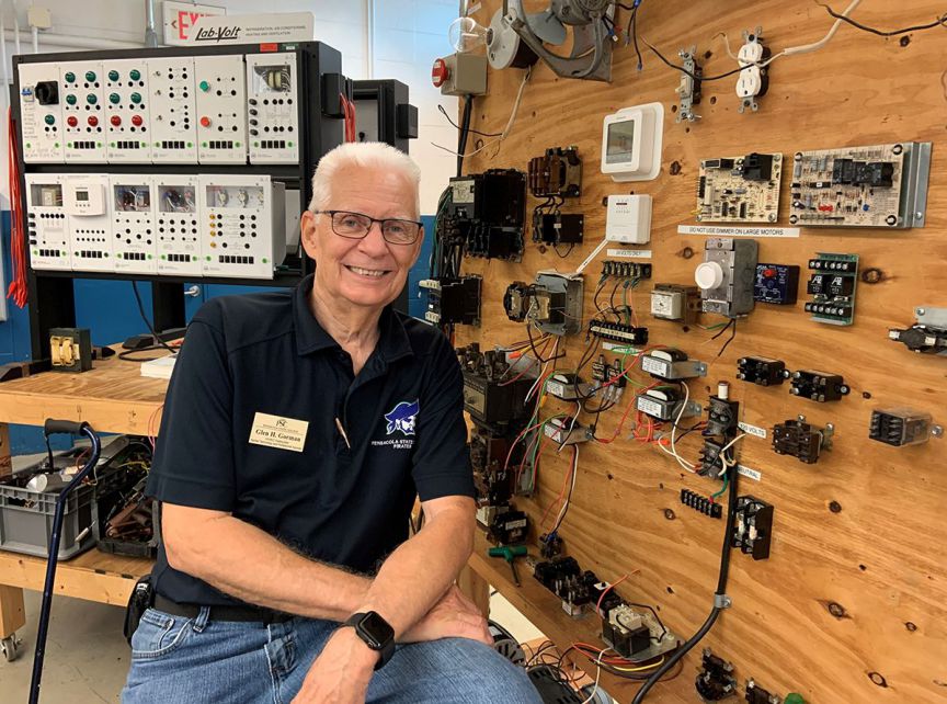 glengorman decorative image of glengorman , HVAC instructor retiring after bringing decades of experience to PSC classrooms 2020-11-19 13:38:35