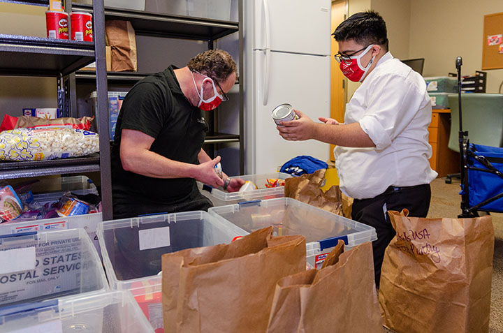 FoodBank-002-3 decorative image of FoodBank-002-3 , Pensacola State’s SkillsUSA chapter helps rebuild Warrington campus food pantry with help from Lowe’s 2021-02-25 10:56:14