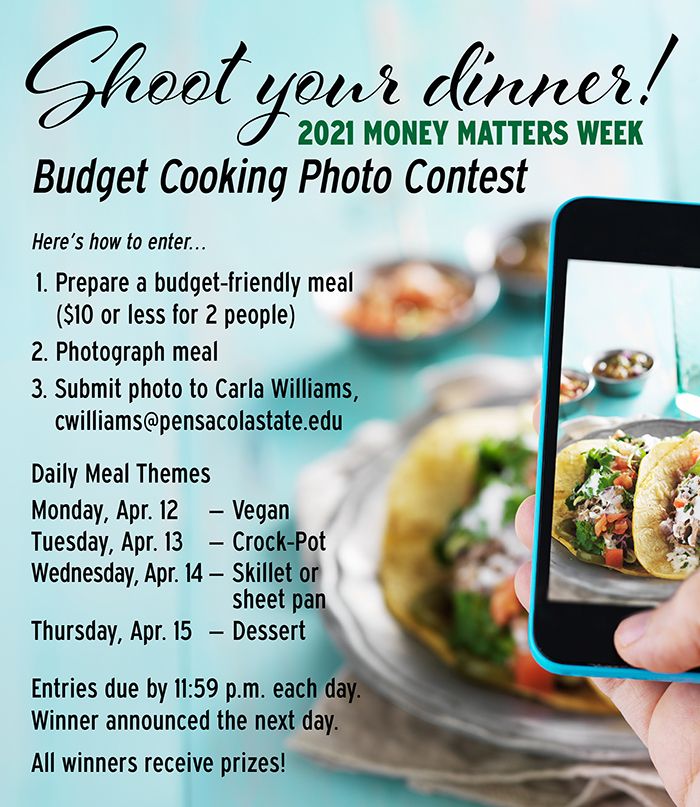 decorative image of CookingPhotoContest , Whatcha got cooking? Take a picture and you could win a prize 2021-04-07 11:54:13