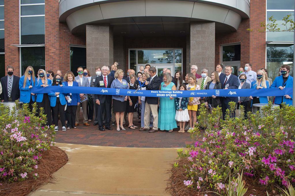 decorative image of Ribbon-Cutting-Baars , PSC unveils state-of-the-art Baars Technology Building 2021-04-09 13:53:46