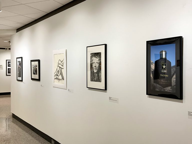 decorative image of StudentArtGallery , Thirty-two PSC students have their work on display at Art Student Honors Exhibition 2021-04-08 09:03:33