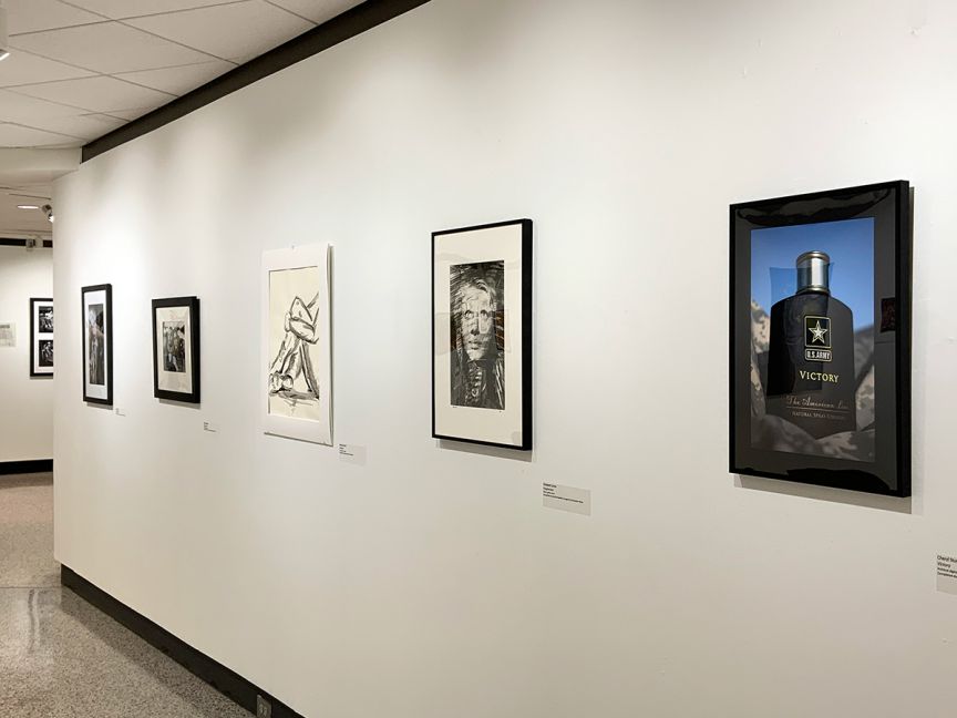 StudentArtGallery decorative image of StudentArtGallery , Thirty-two PSC students have their work on display at Art Student Honors Exhibition 2021-04-08 09:03:33