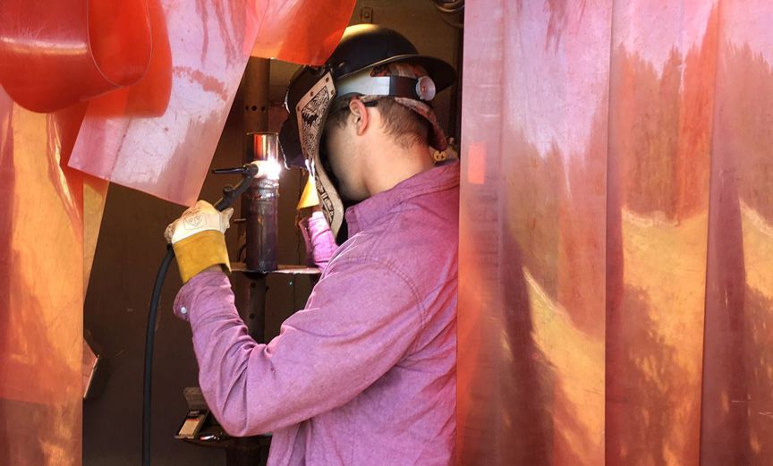 welding3 decorative image of welding3 , PSC Welding program earns ‘gold’ endorsement, praise of employers 2021-04-28 13:47:37