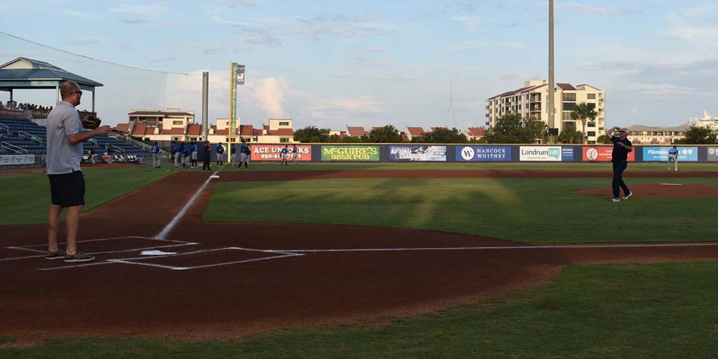 Pensacola State College, Rainy day video wins PSC baseball team a Blue  Wahoos field tarp