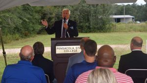 decorative image of meadows_truck , Pensacola State College breaks ground on ‘game-changing’ Truck Driver Training Facility 2021-10-01 10:21:46