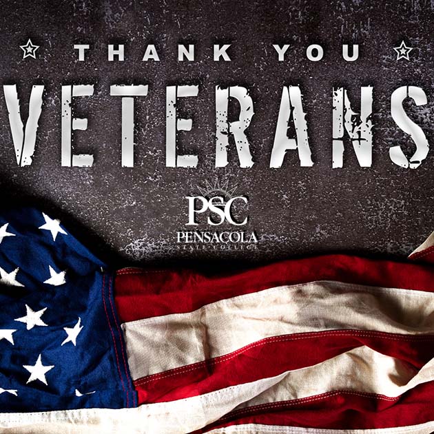 ThankYouVets_ig decorative image of ThankYouVets_ig , Pensacola State College, like rest of nation, honors military members on Veterans Day 2021-11-10 08:06:03