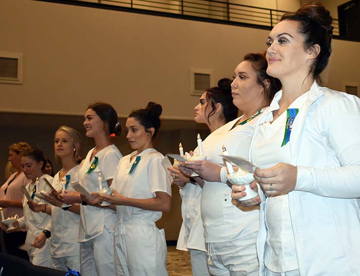 decorative image of 2021newnurses2 , Nearly 90 new nurses are pinned at PSC’s Fall 2021 Pinning Ceremony 2021-12-14 15:38:47