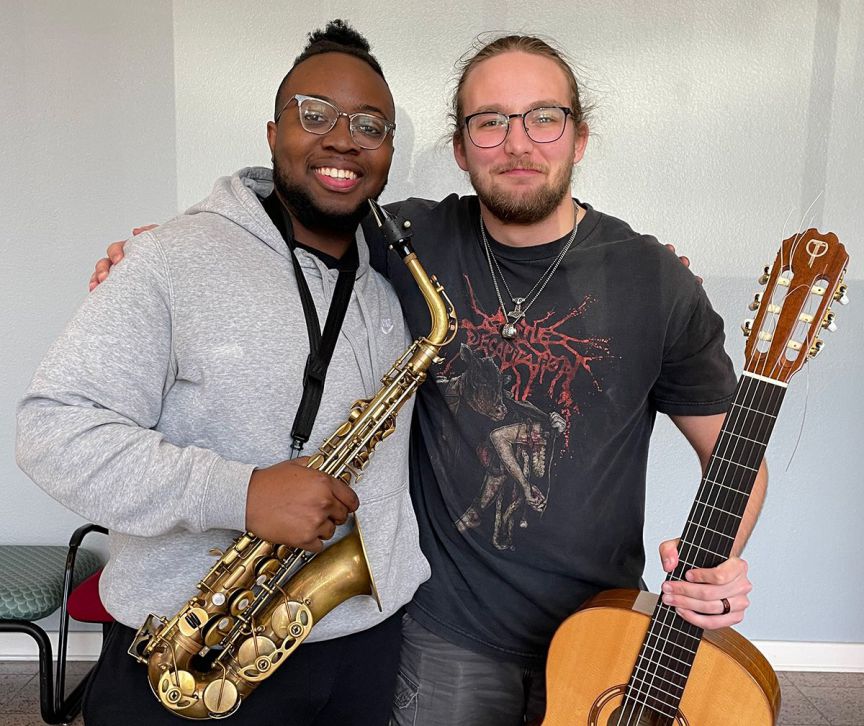 jazzwinners_1200 decorative image of jazzwinners_1200 , Two PSC music students finish toward top of Jazz Pensacola’s Student Jazz Competition 2022-03-25 10:53:11