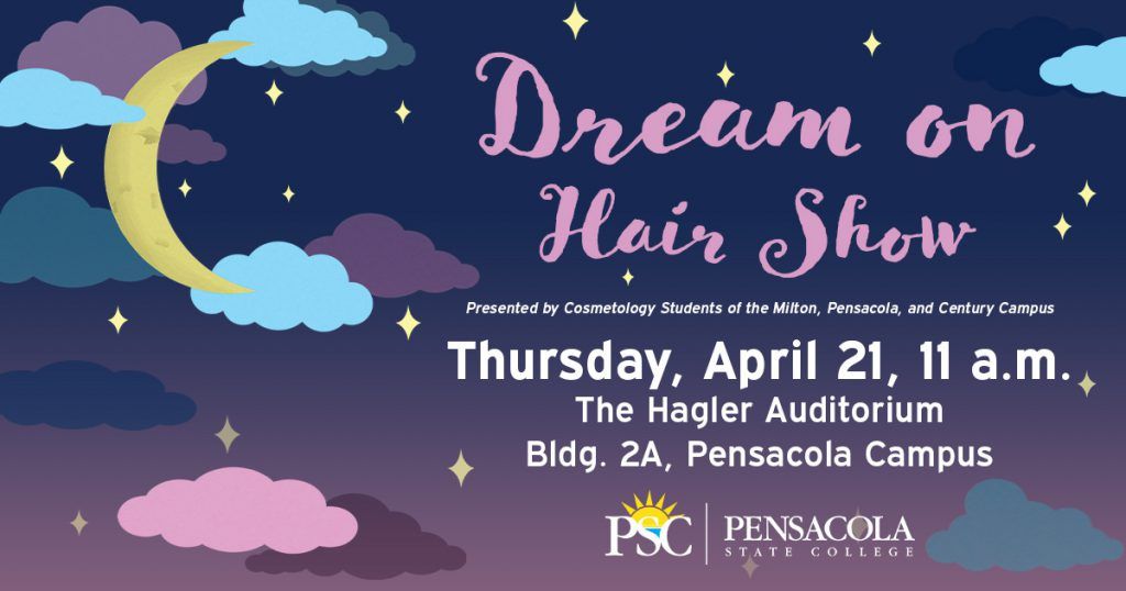 decorative image of 61146_DreamOn_fb_twitter , It’s about to get fancy! The “over the top” PSC Cosmetology Department “Dream On Hair Show” is April 21 2022-04-13 14:58:00