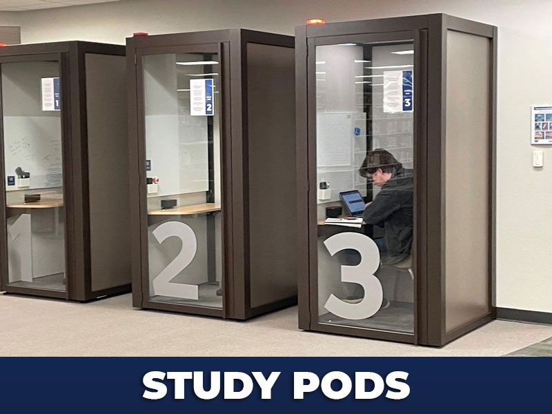 decorative image of study-pod-sm-2 , Title III grant provides PSC with study pods, charging stations, video conference rooms, new advisers 2022-04-19 11:42:25