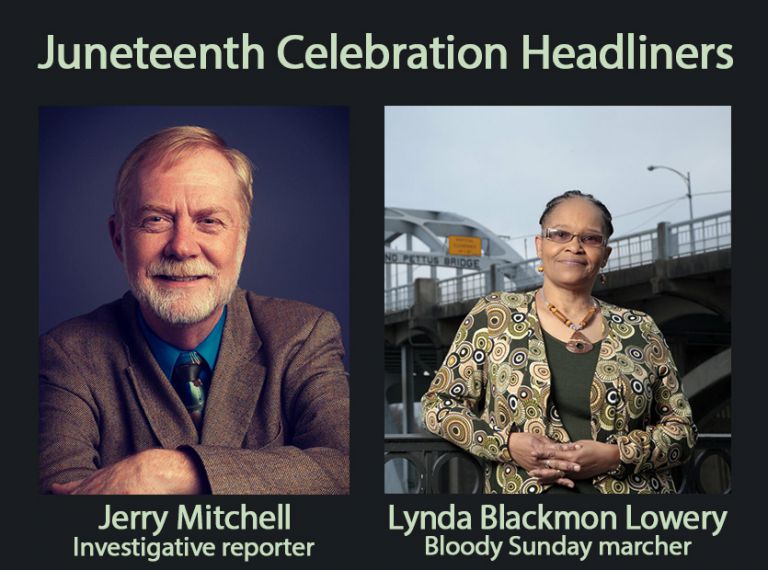 decorative image of junteenth-headliners , Civil rights activist, renowned journalist to headline PSC Juneteenth celebration 2022-06-16 10:06:52