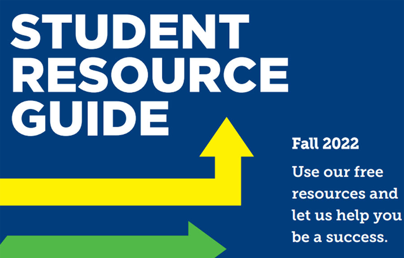 decorative image of SR-Guide , PSC Student Resource Guide provides info on virtual tutoring, employment, food pantry, more 2022-08-19 09:32:09