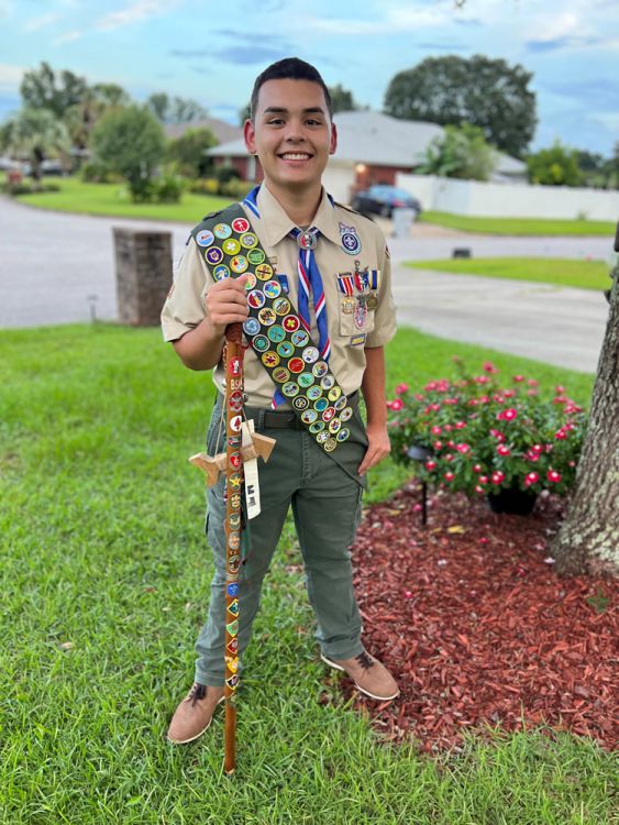 decorative image of eagle-scout2 , Eagle Scout and PSC freshman Nicolas Salazar already makes community a better place 2022-08-12 09:57:27