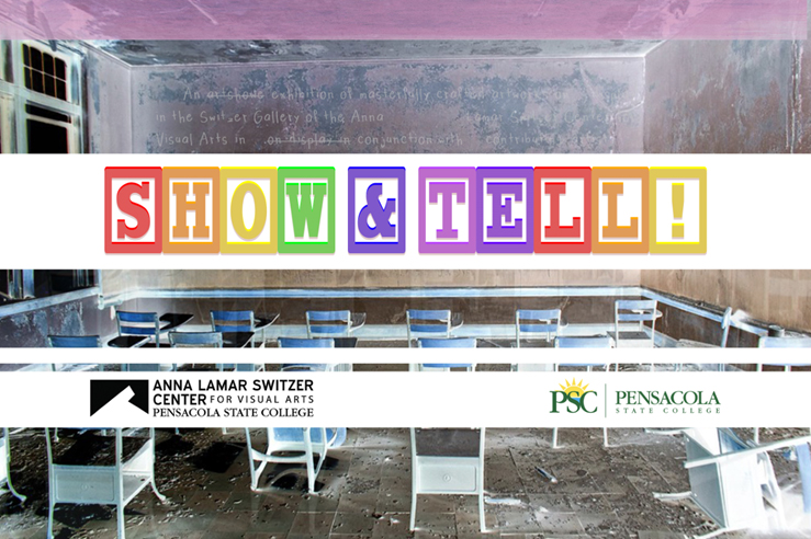decorative image of show-tell , PSC Visual Arts faculty “Show & Tell” exhibit runs through Friday 2022-10-28 09:19:10