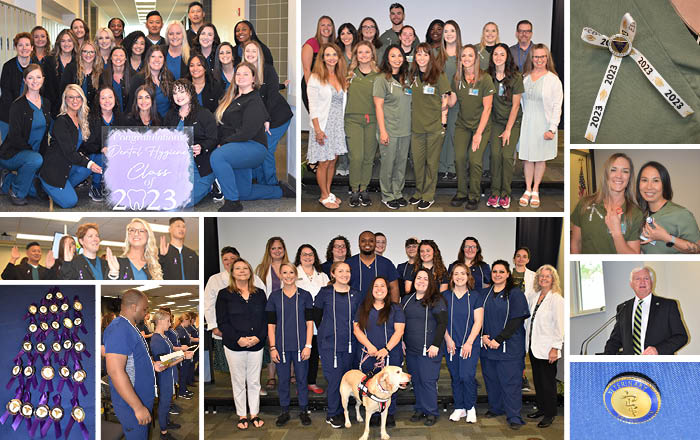 decorative image of pinning-1 , PSC pins Physical Therapist Assistants, Veterinary Technicians, Dental Hygienists days before graduation ceremony 2023-05-11 09:46:17