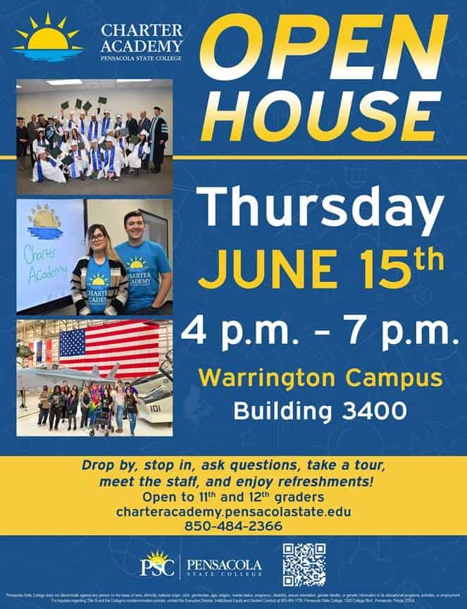Charter Academy Open House Pensacola State College
