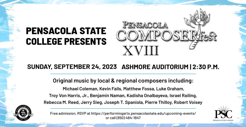 decorative image of Composer , PSC COMPOSERfest 2023-08-22 08:56:14