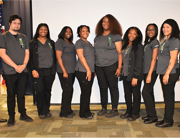 decorative image of Pinning , 8 Medical Assisting Program grads receive pins on Aug. 10 2023-08-22 12:06:34