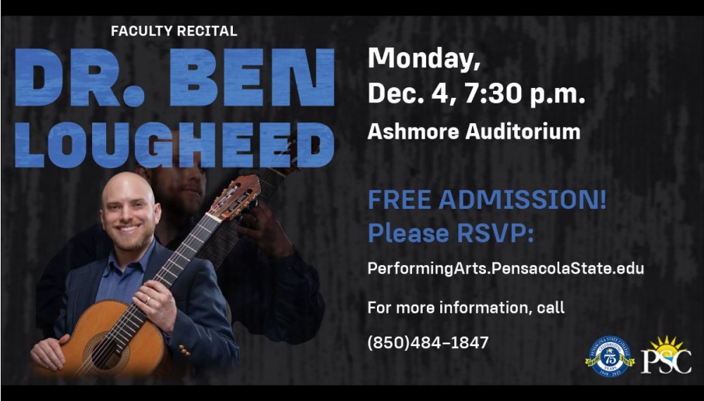 decorative image of Ben , Faculty Recital | Dr. Ben Lougheed 2023-10-30 12:25:55