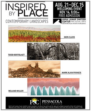 decorative image of Place , ‘Inspired by Place’ on display at Pensacola State through Dec. 15 2023-10-17 13:58:13