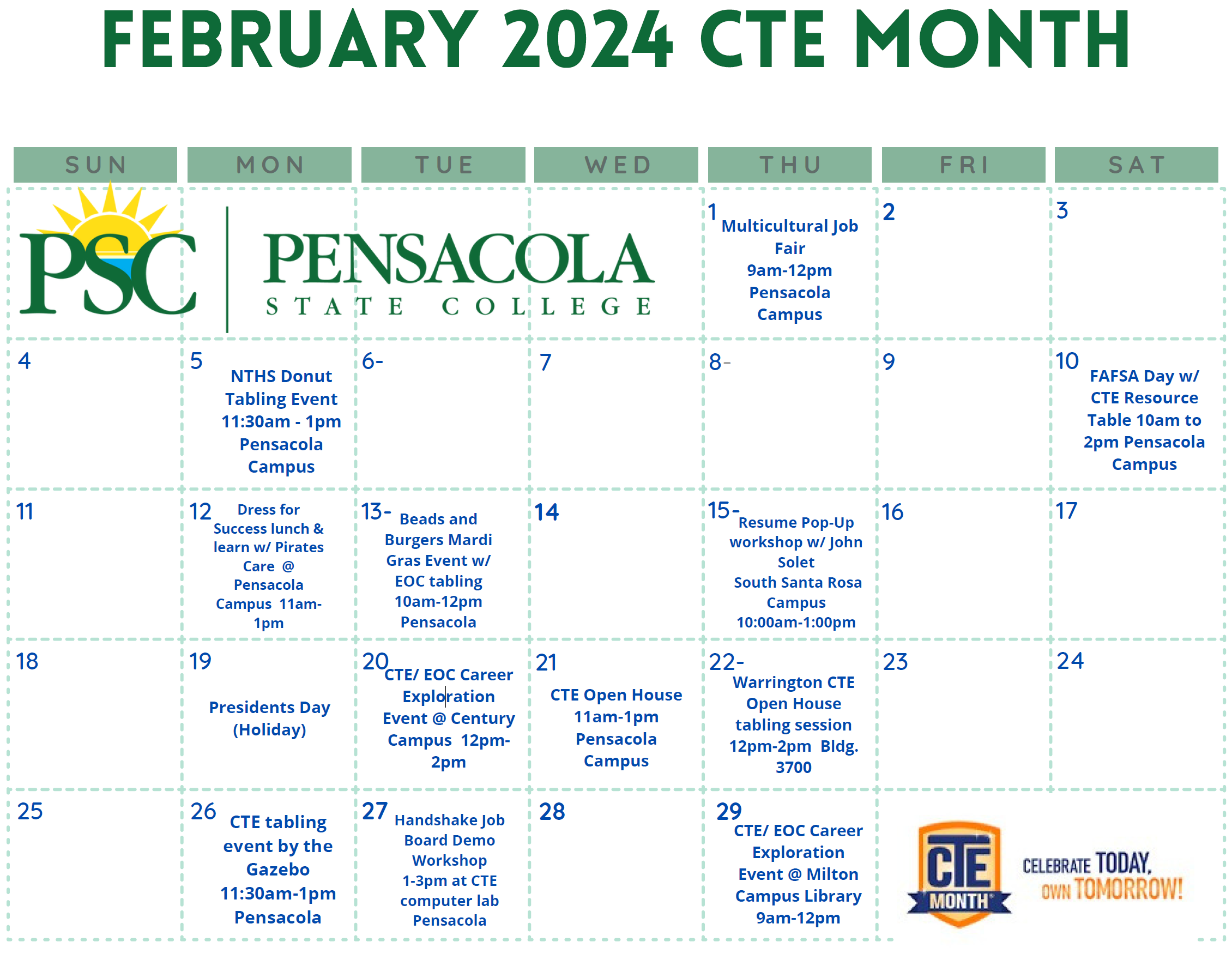 decorative image of CTE-Calendar , Career & Technical Education (CTE) 2024-01-05 11:35:04