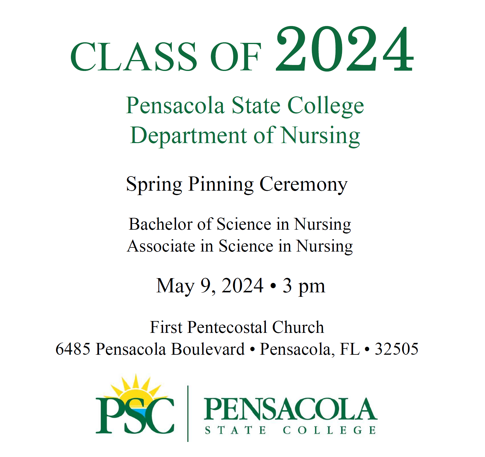 decorative image of Nurses , PSC Nurse Pinning Ceremony 2024-04-22 11:28:58