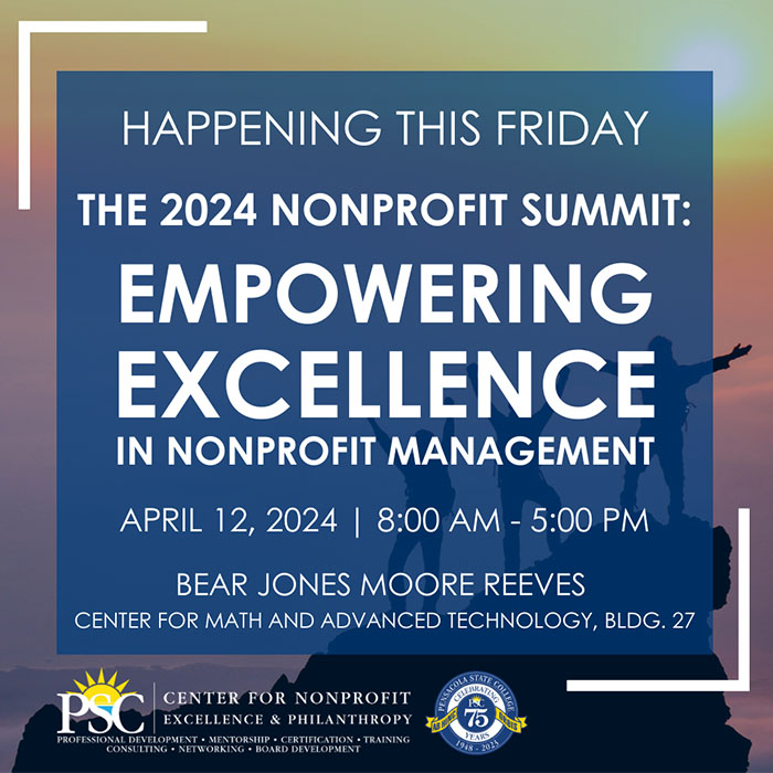 Pensacola State College Join local nonprofits at Pensacola State