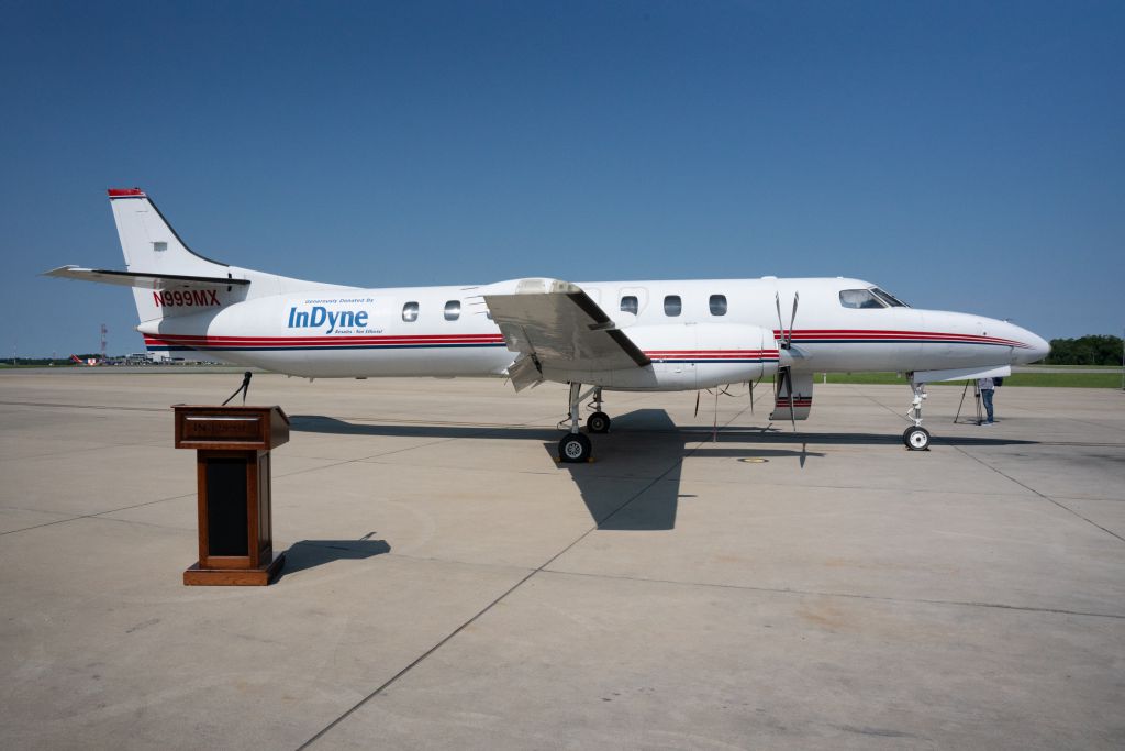 decorative image of PSC-Metroliner-donation , InDyne, InDyne Reliance Test & Technology donate $900K aircraft to PSC 2024-06-11 16:31:59