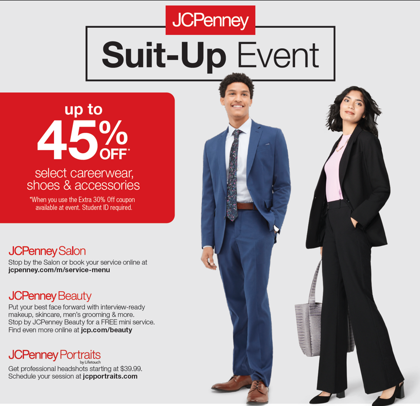 Suit2 decorative image of Suit2 , JCPenney and Pensacola State College prepare to Suit-Up for success during its fifth annual event this October 2024-09-17 08:44:53