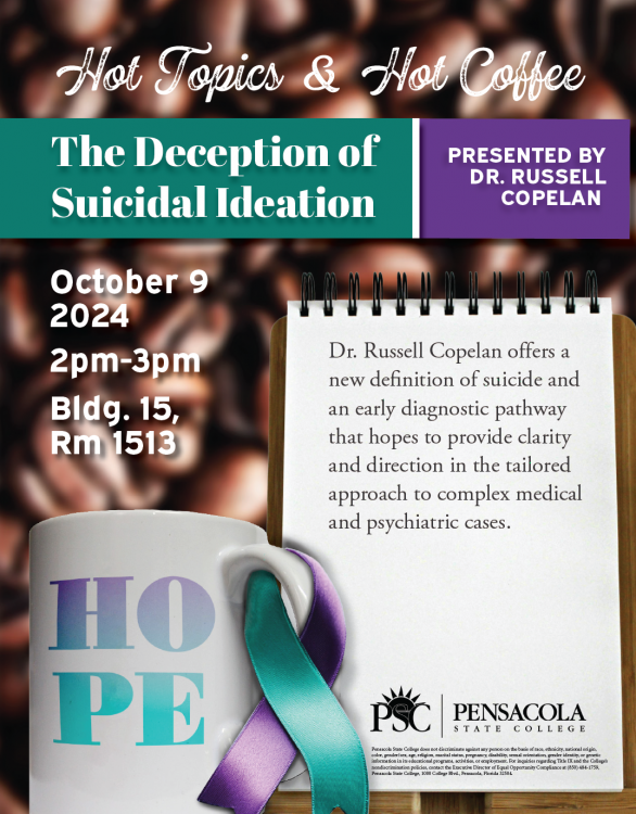 decorative image of Coffee , The Deception of Suicidal Ideation Presented by Dr. Russell Copelan 2024-10-01 11:53:19