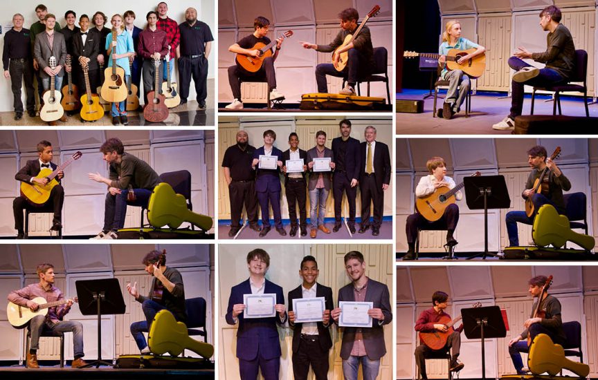 Guitar decorative image of Guitar , Young musicians gain inspiration at PSC’s 2025 Finger Style Acoustic Guitar Competition 2025-02-27 07:19:32