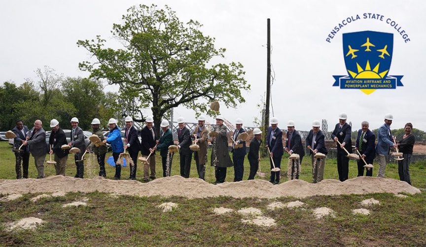 Aviation 2025 decorative image of Aviation-2025 , PSC breaks ground on Aviation Airframe and Powerplant Mechanics Program facility 2025-04-08 07:15:36